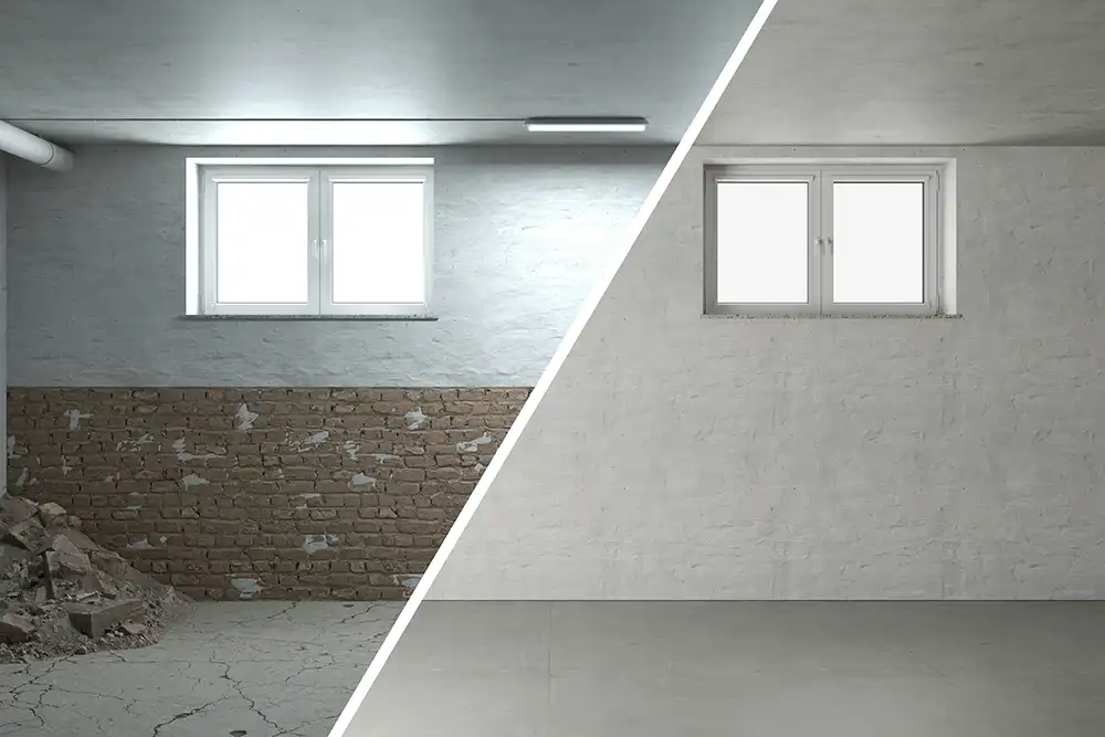 Sanierung und Renovierung von Mauerwerk im Keller